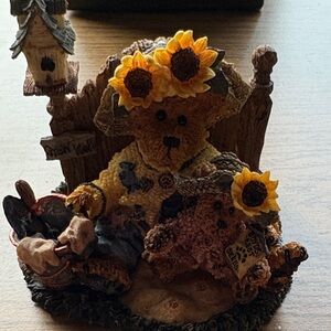 Boyds Bears Sunflower Duo Figurine